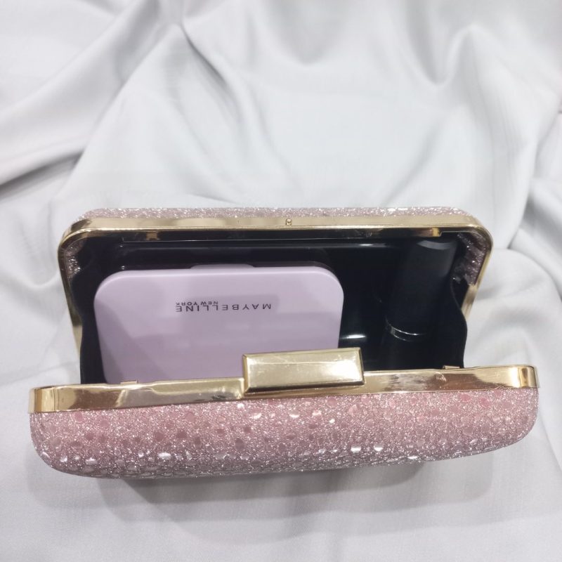 Buy Pink Party Clutch Purse