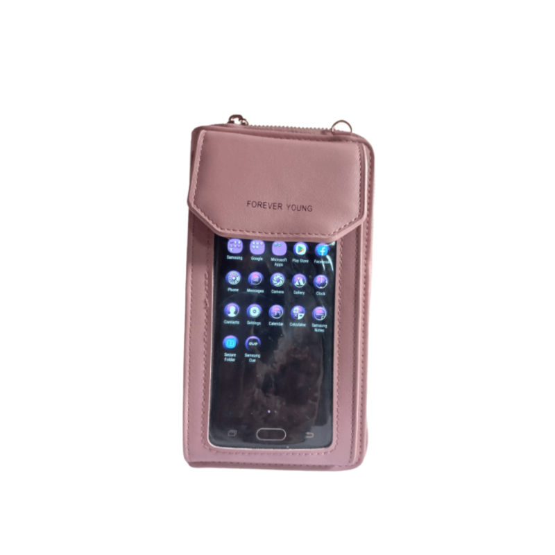 Pink Mobile Pouch