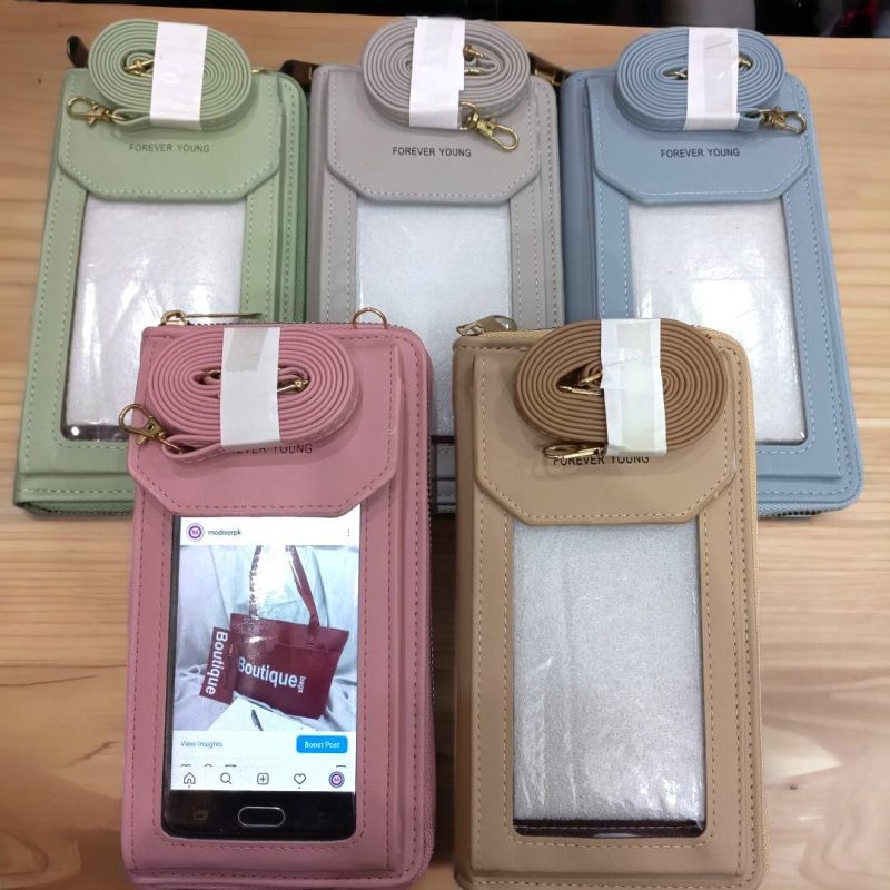 Touch Screen Cross Body Mobile Bag
