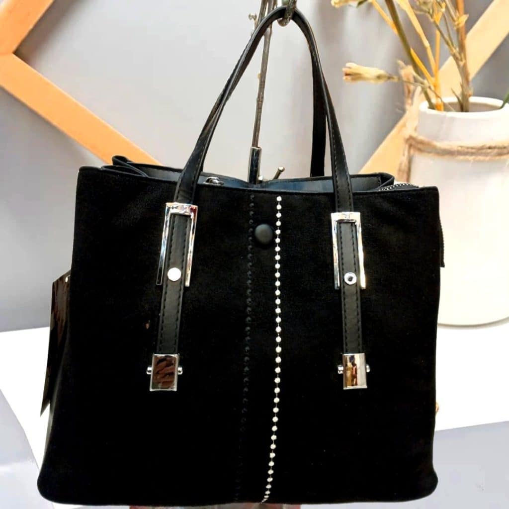 Black Designer Hand Bag