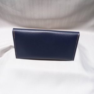 Blue and Yellow Purse Back