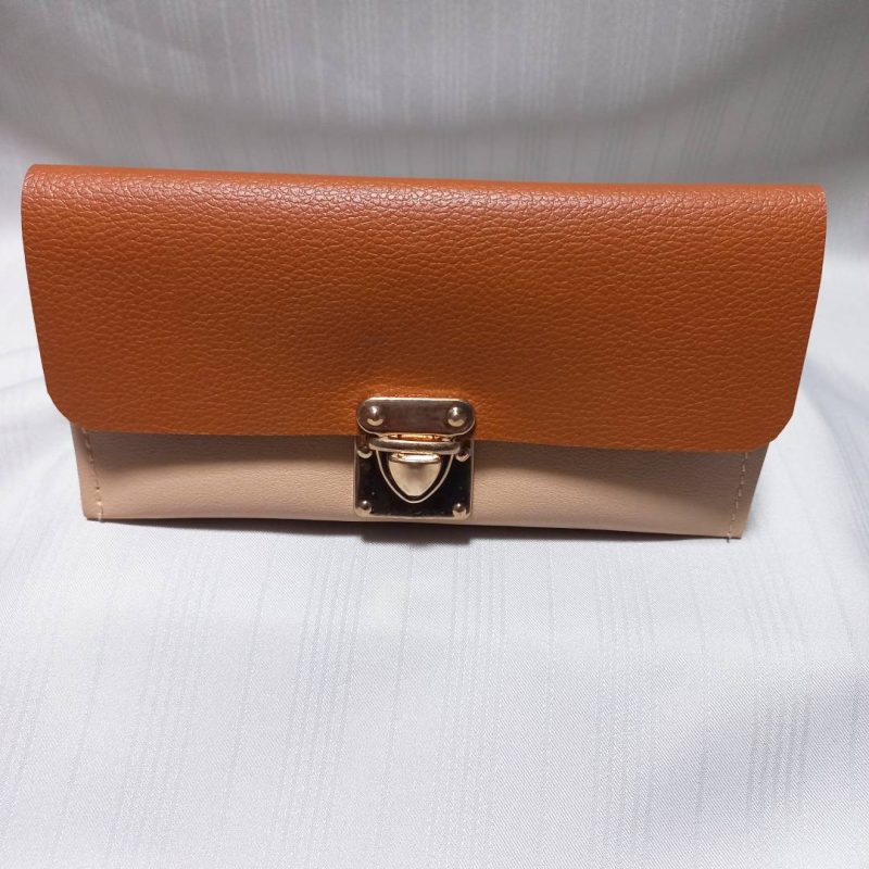 Brown and Skin Purse