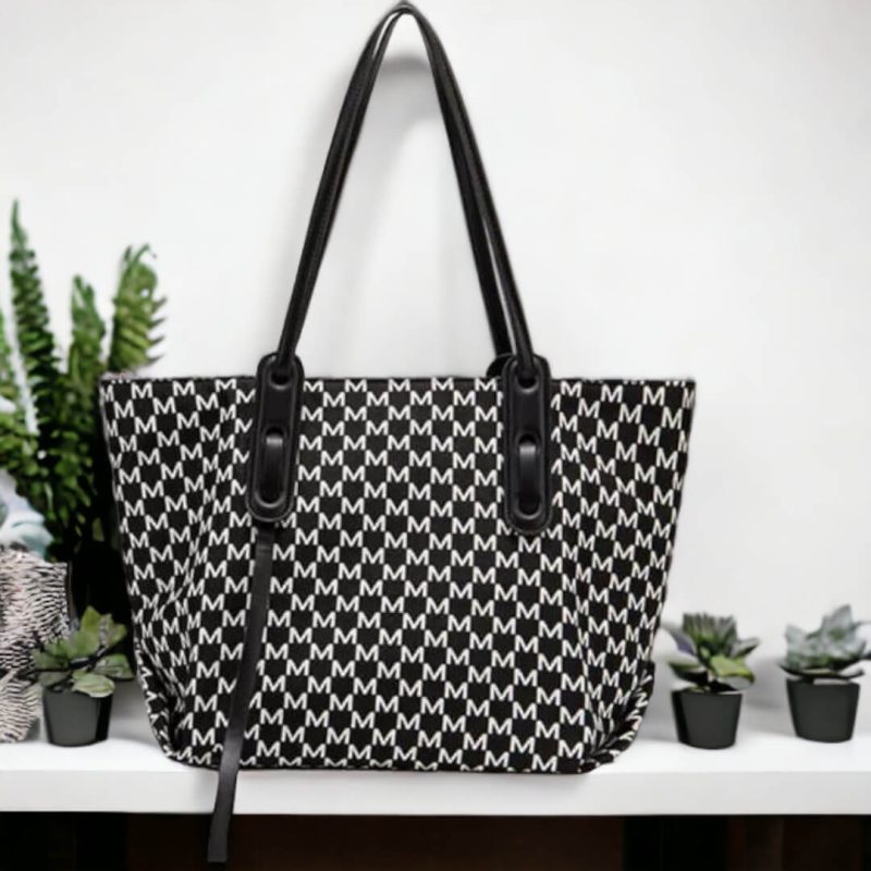 Imported Black Large Tote Bag Price in Pakistan