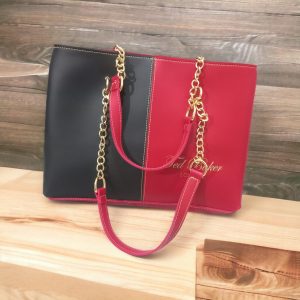Shop Two Tone Tote Bag (Imported)