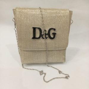 Sparkling Crossbody Bag Golden Color