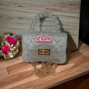 Silver Glitter Purse