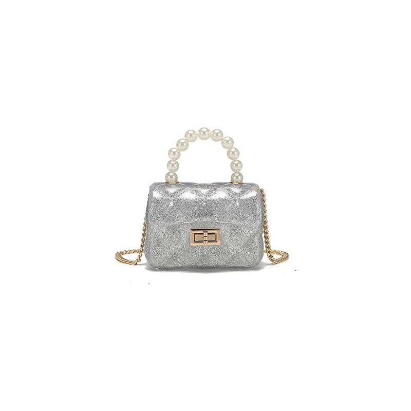Silver Mini Bag