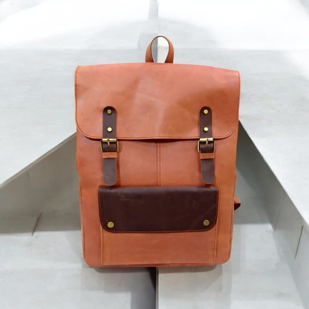 Multipurpose Leather Crossbody and Travel Bag