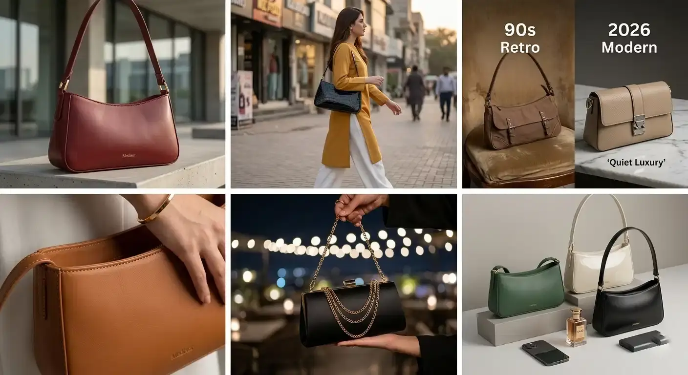 The East-West Bag Guide: Why This Horizontal Trend is Pakistan’s Biggest Fashion Move in 2026